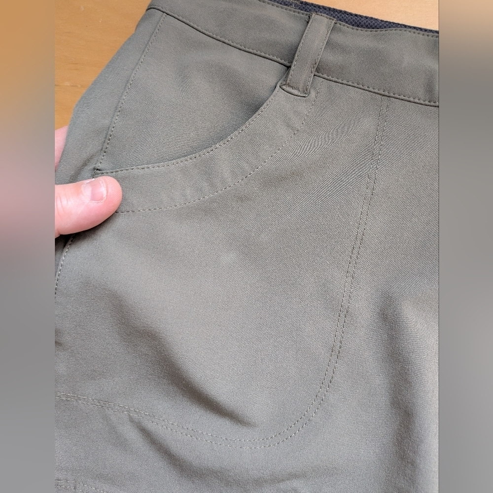 PATAGONIA Outdoor Women Kaki Short Size 6 Activewear - Picture 10 of 10